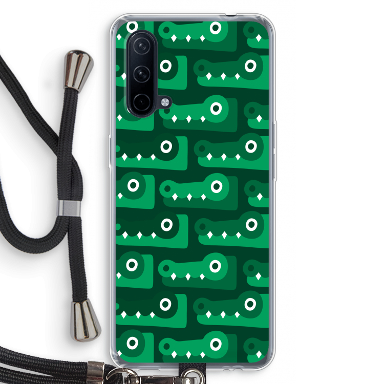 Crocs: OnePlus Nord CE 5G Transparant Hoesje met koord
