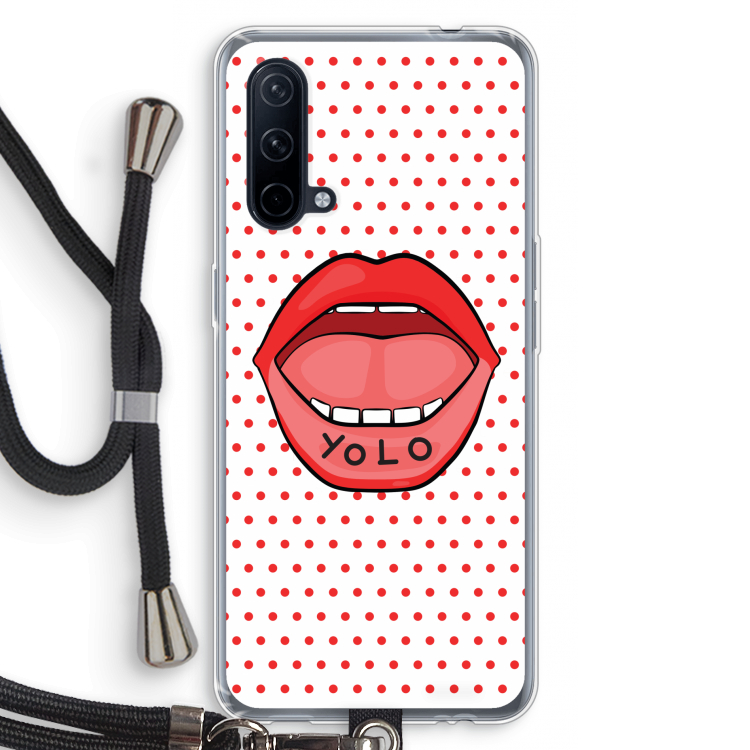 Yolo Denise: OnePlus Nord CE 5G Transparant Hoesje met koord