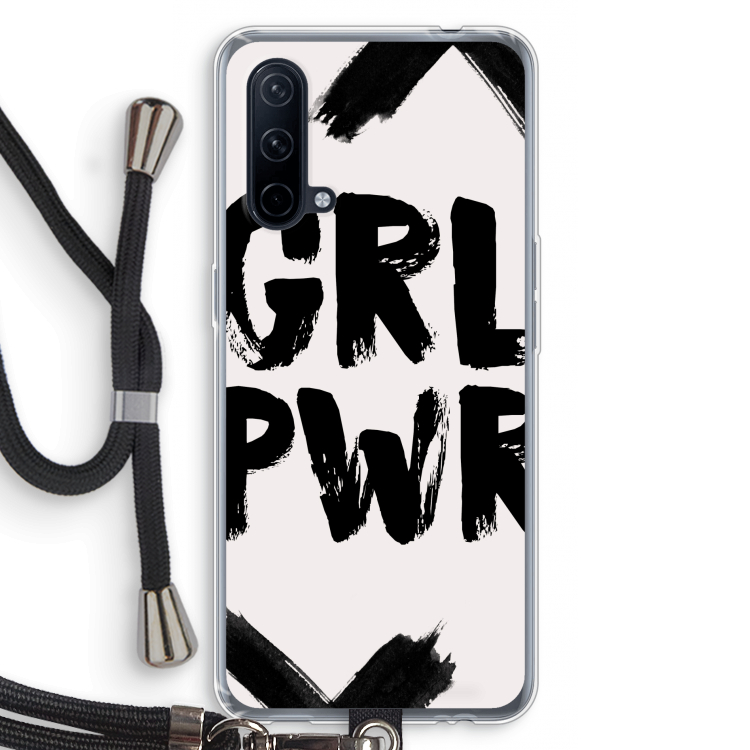 Girl Power #2: OnePlus Nord CE 5G Transparant Hoesje met koord