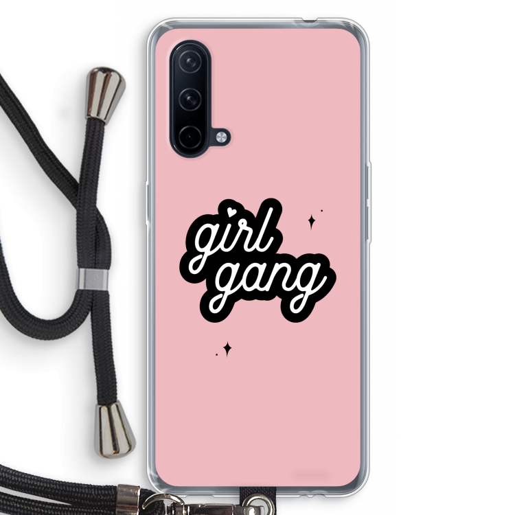 Girl Gang: OnePlus Nord CE 5G Transparant Hoesje met koord