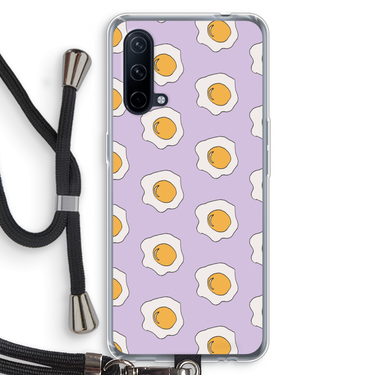 Bacon to my eggs #1: OnePlus Nord CE 5G Transparant Hoesje met koord