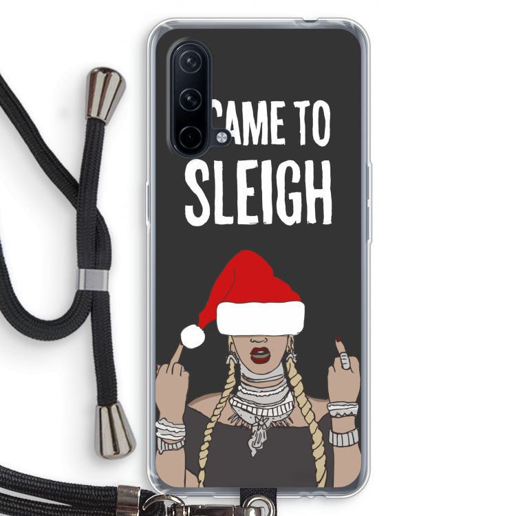 Came To Sleigh: OnePlus Nord CE 5G Transparant Hoesje met koord