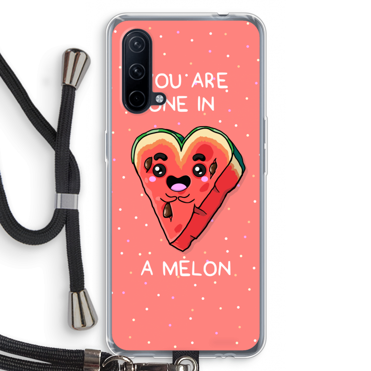 One In A Melon: OnePlus Nord CE 5G Transparant Hoesje met koord