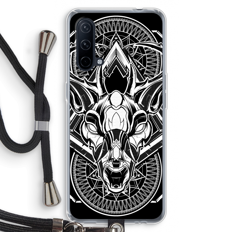 Oh Deer: OnePlus Nord CE 5G Transparant Hoesje met koord