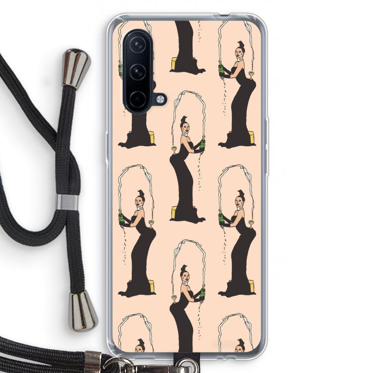 Pop Some Kim: OnePlus Nord CE 5G Transparant Hoesje met koord