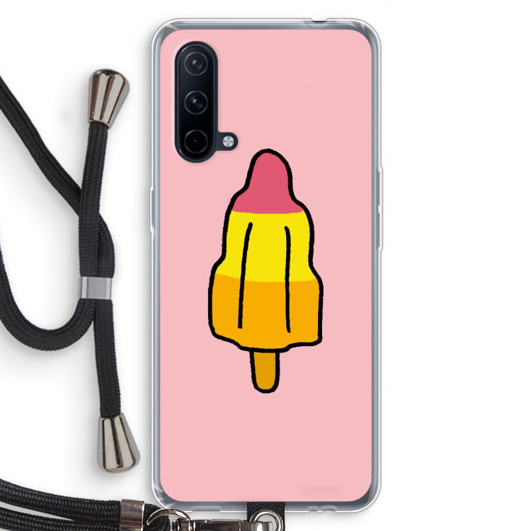 Raketijsje: OnePlus Nord CE 5G Transparant Hoesje met koord
