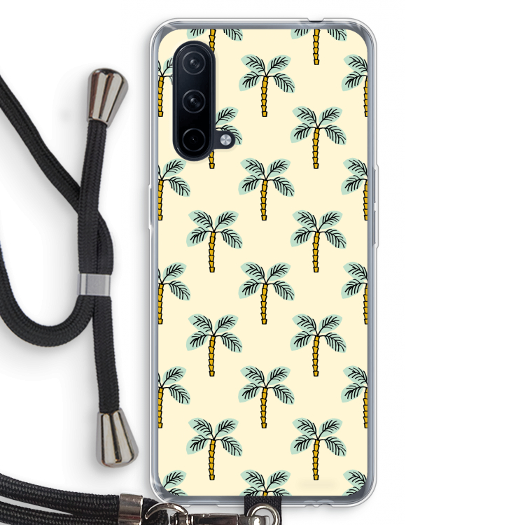 Paradise: OnePlus Nord CE 5G Transparant Hoesje met koord