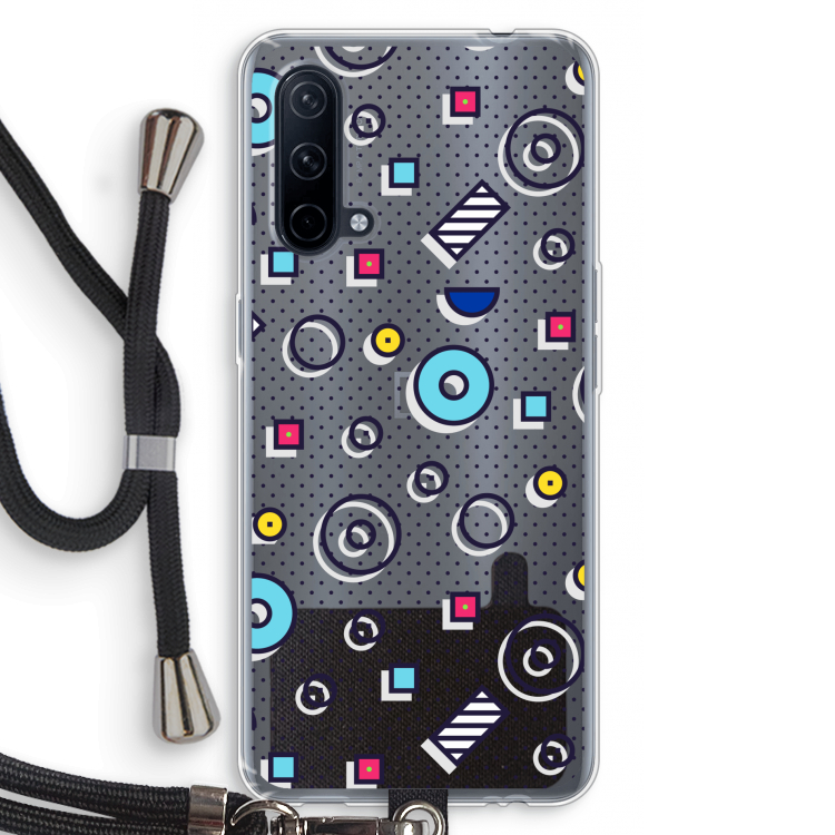 8-bit N°9: OnePlus Nord CE 5G Transparant Hoesje met koord