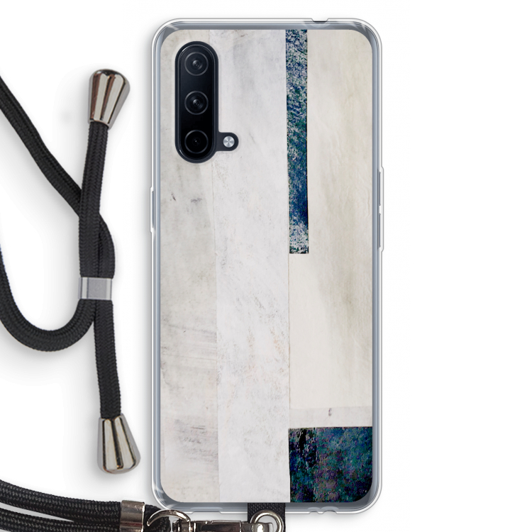 Meet you there: OnePlus Nord CE 5G Transparant Hoesje met koord