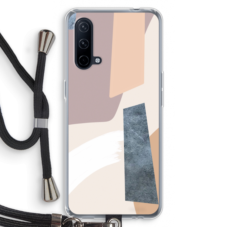 Luca: OnePlus Nord CE 5G Transparant Hoesje met koord