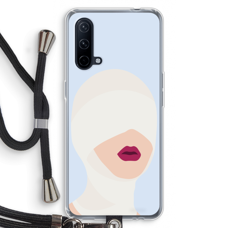 Incognito: OnePlus Nord CE 5G Transparant Hoesje met koord
