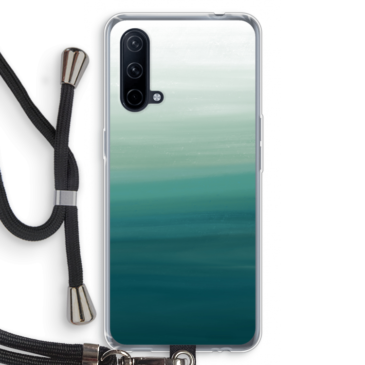 Ocean: OnePlus Nord CE 5G Transparant Hoesje met koord