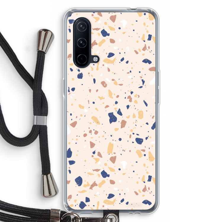 Terrazzo N°23: OnePlus Nord CE 5G Transparant Hoesje met koord