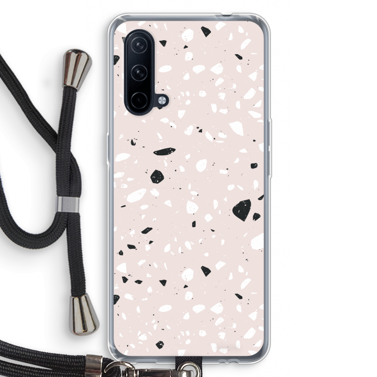 Terrazzo N°20: OnePlus Nord CE 5G Transparant Hoesje met koord