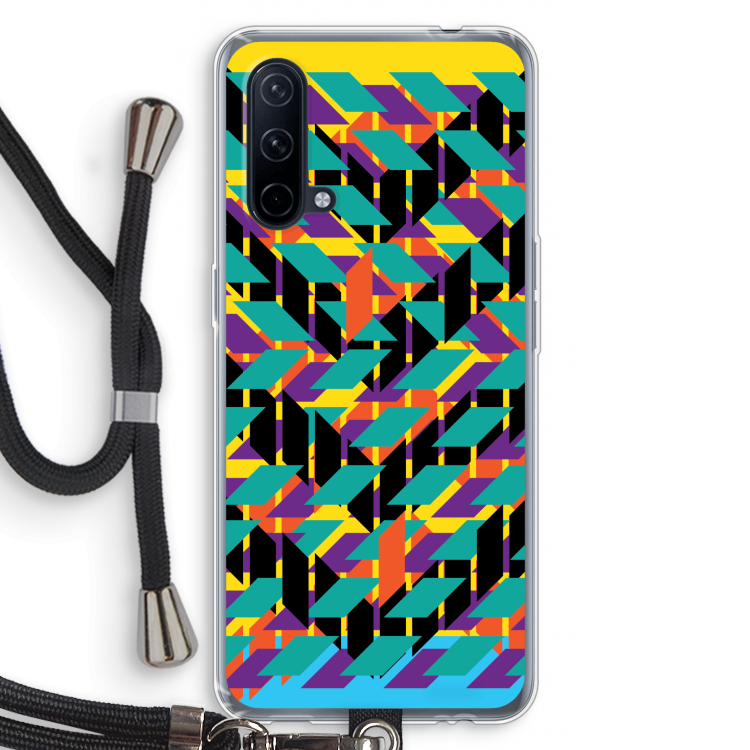 Skew Bee 1: OnePlus Nord CE 5G Transparant Hoesje met koord