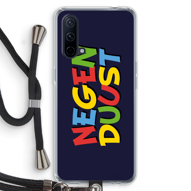 90's One: OnePlus Nord CE 5G Transparant Hoesje met koord