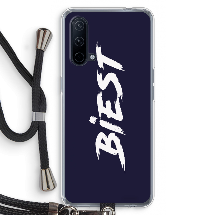 Biest: OnePlus Nord CE 5G Transparant Hoesje met koord