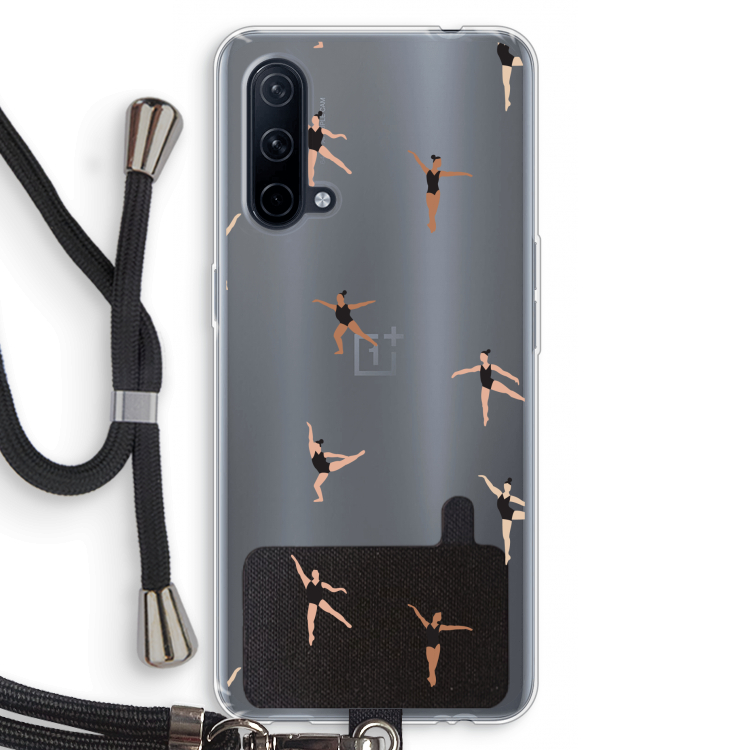 Dancing #1: OnePlus Nord CE 5G Transparant Hoesje met koord