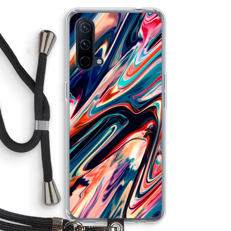 Quantum Being: OnePlus Nord CE 5G Transparant Hoesje met koord