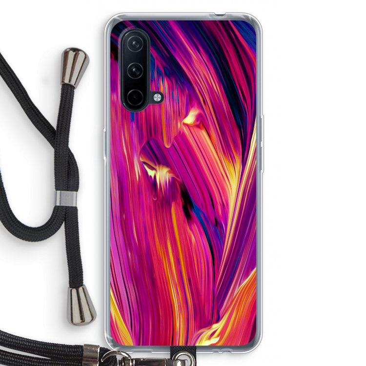 Phoenix: OnePlus Nord CE 5G Transparant Hoesje met koord