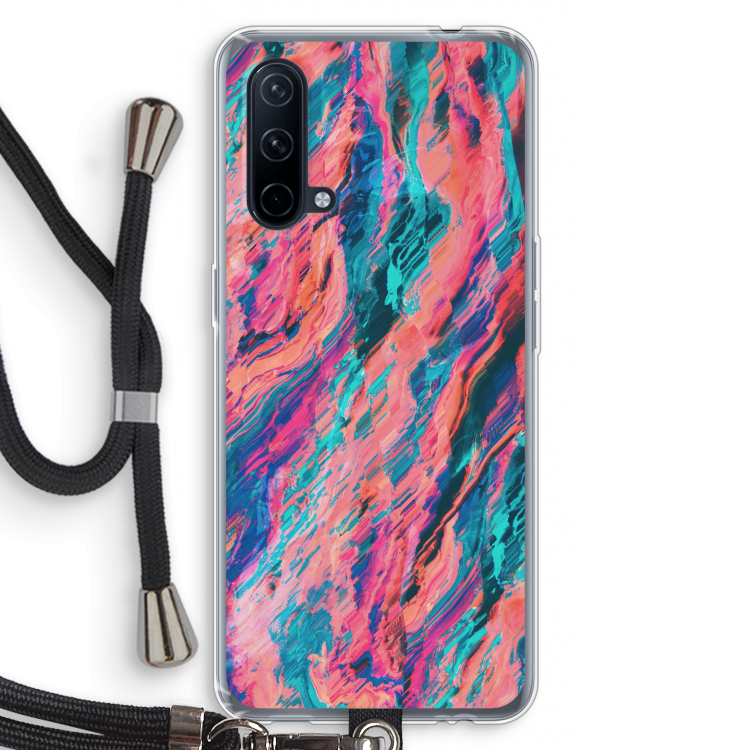 Electric Times: OnePlus Nord CE 5G Transparant Hoesje met koord