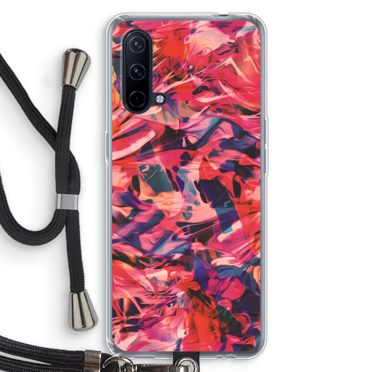 California: OnePlus Nord CE 5G Transparant Hoesje met koord