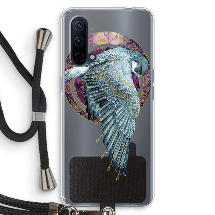 Golden Falcon: OnePlus Nord CE 5G Transparant Hoesje met koord