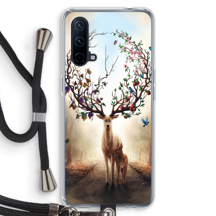 Seasons Change: OnePlus Nord CE 5G Transparant Hoesje met koord