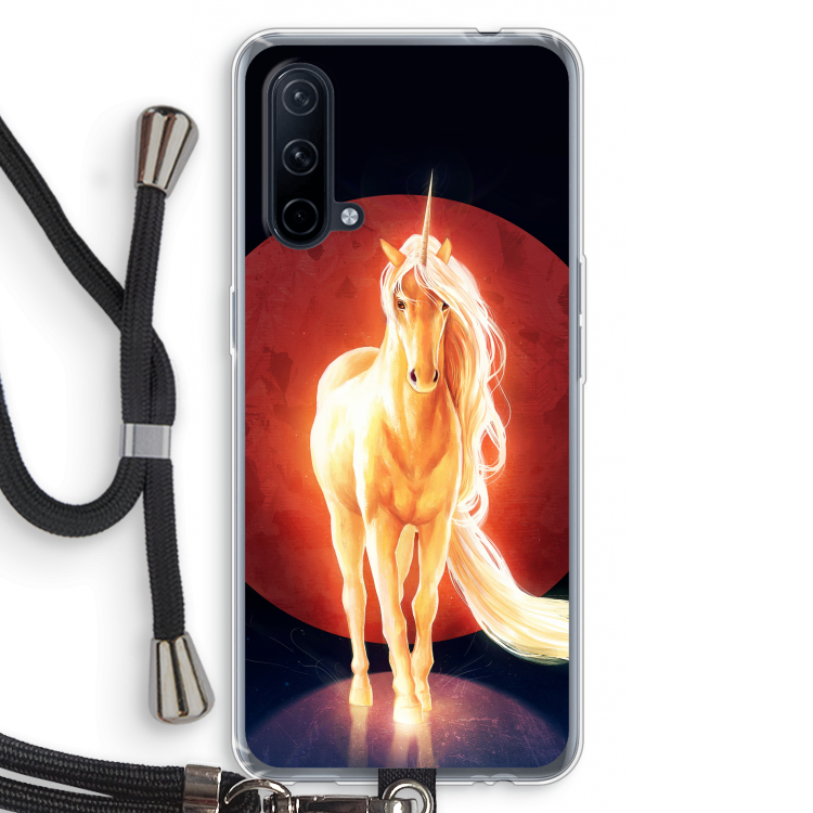 Last Unicorn: OnePlus Nord CE 5G Transparant Hoesje met koord