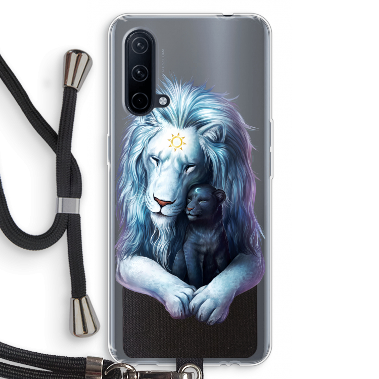 Child Of Light: OnePlus Nord CE 5G Transparant Hoesje met koord