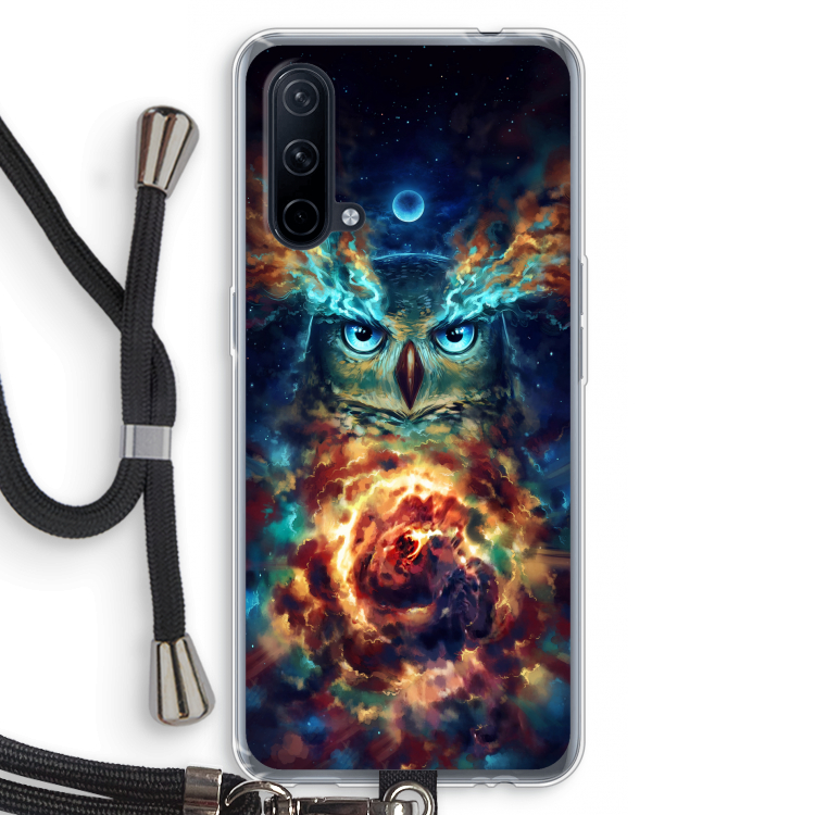 Aurowla: OnePlus Nord CE 5G Transparant Hoesje met koord