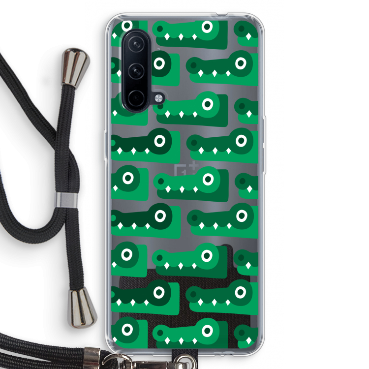 Crocs: OnePlus Nord CE 5G Transparant Hoesje met koord
