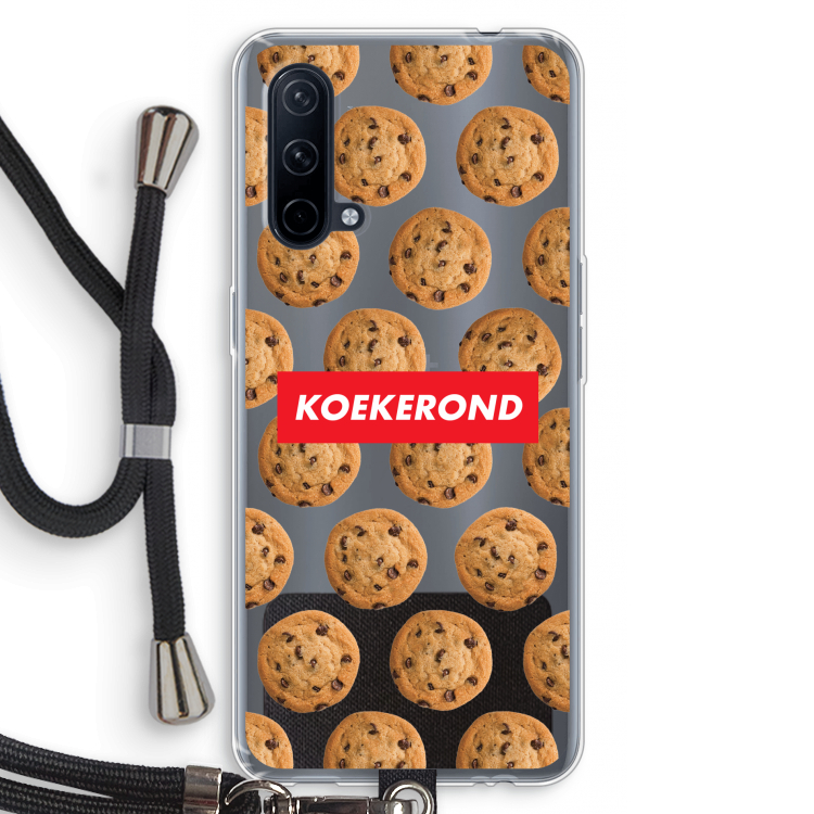 Koekerond: OnePlus Nord CE 5G Transparant Hoesje met koord