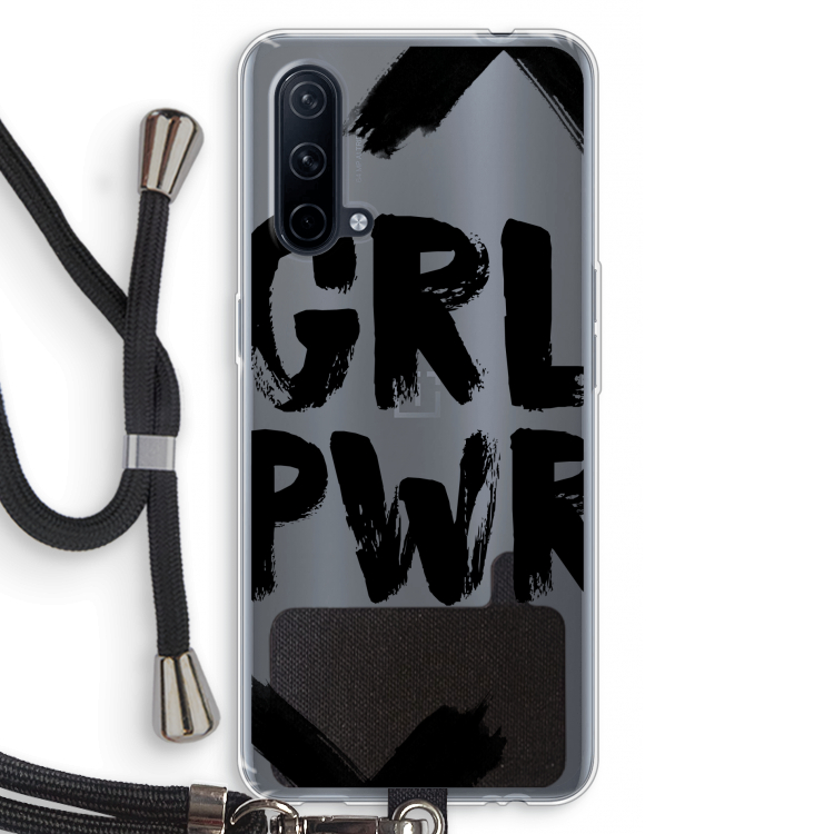 Girl Power #2: OnePlus Nord CE 5G Transparant Hoesje met koord