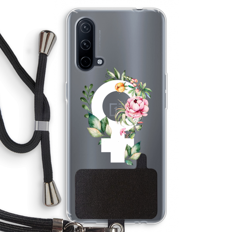 Venus: OnePlus Nord CE 5G Transparant Hoesje met koord