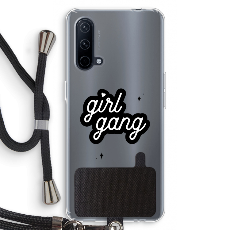 Girl Gang: OnePlus Nord CE 5G Transparant Hoesje met koord