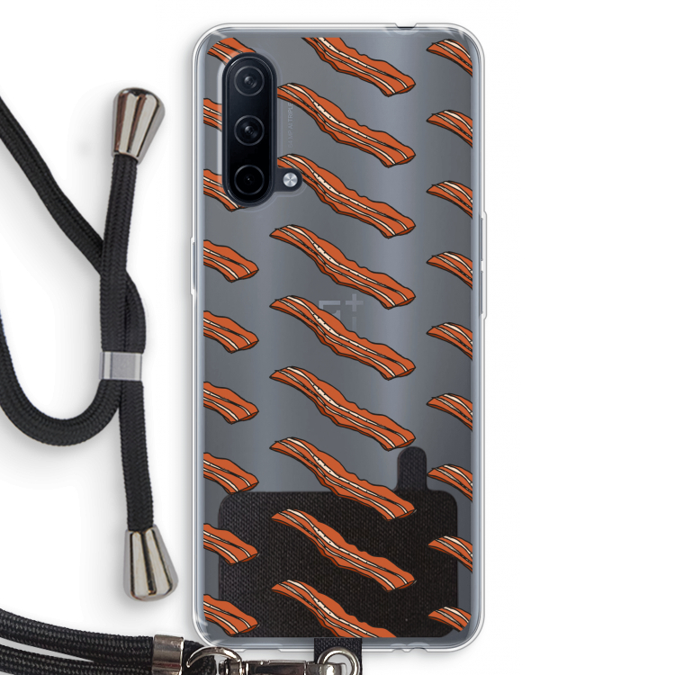 Bacon to my eggs #2: OnePlus Nord CE 5G Transparant Hoesje met koord