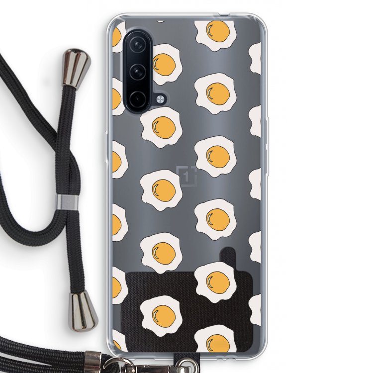Bacon to my eggs #1: OnePlus Nord CE 5G Transparant Hoesje met koord