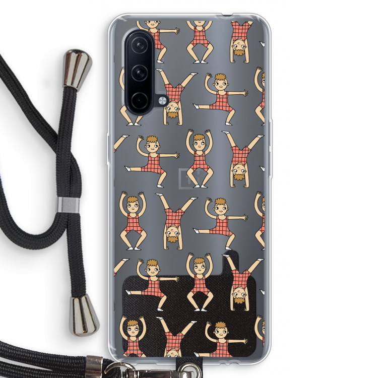 Gymboys: OnePlus Nord CE 5G Transparant Hoesje met koord