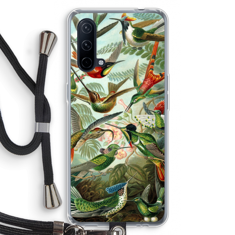 Haeckel Trochilidae: OnePlus Nord CE 5G Transparant Hoesje met koord