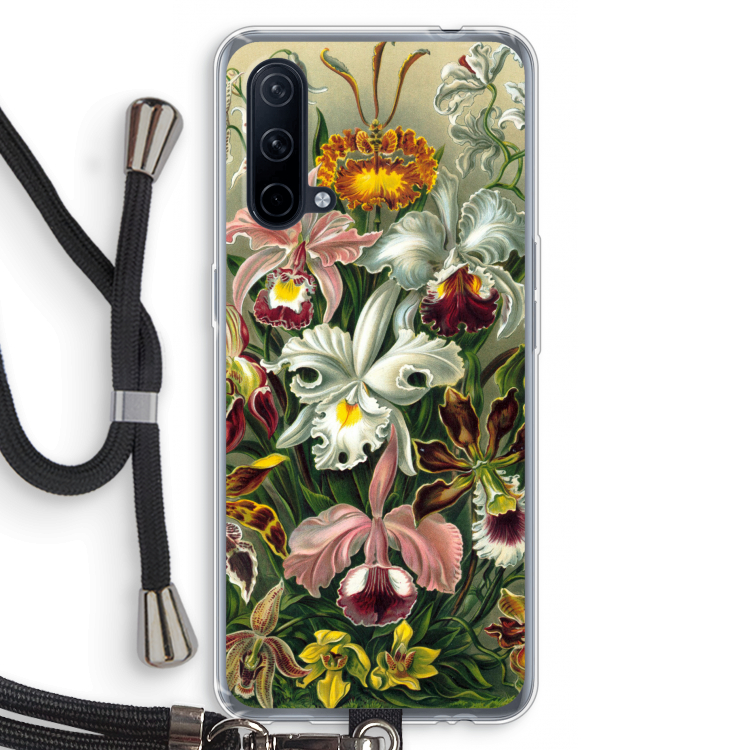 Haeckel Orchidae: OnePlus Nord CE 5G Transparant Hoesje met koord