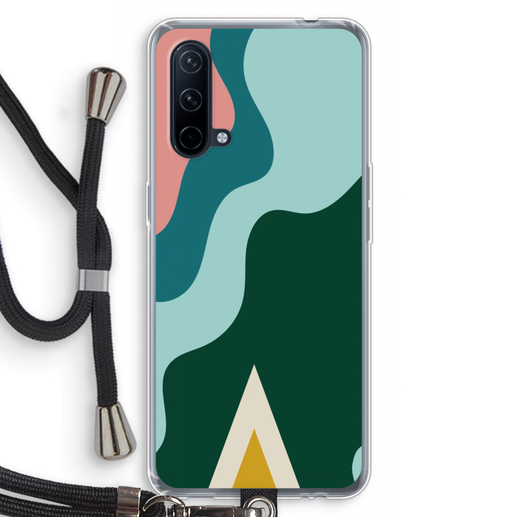 Noor B: OnePlus Nord CE 5G Transparant Hoesje met koord
