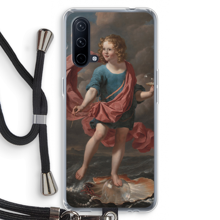 Soap Bubbles: OnePlus Nord CE 5G Transparant Hoesje met koord