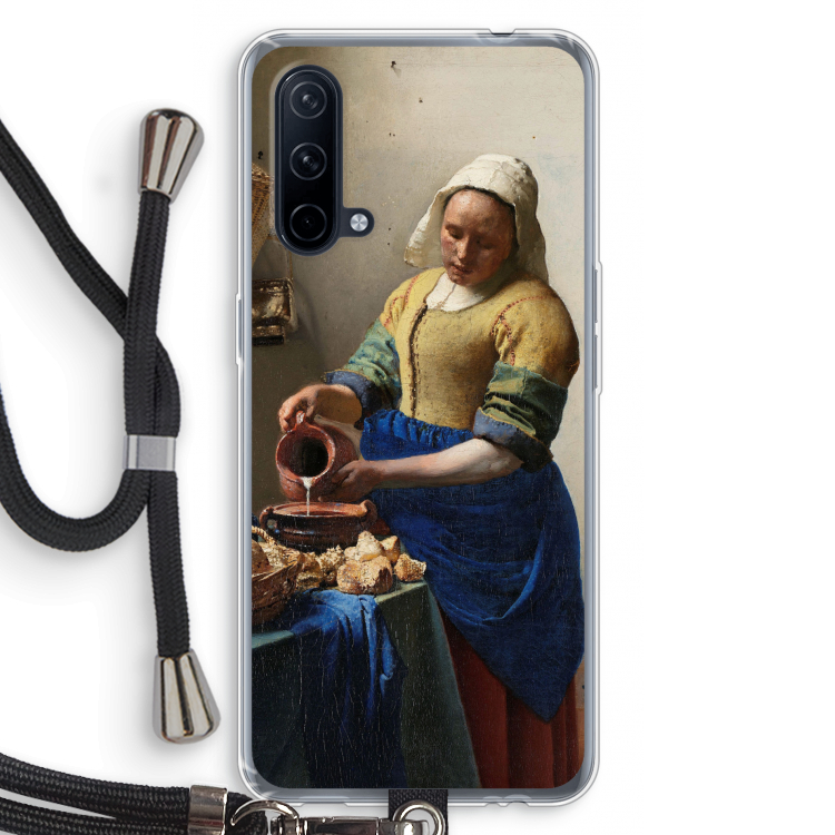 The Milkmaid: OnePlus Nord CE 5G Transparant Hoesje met koord