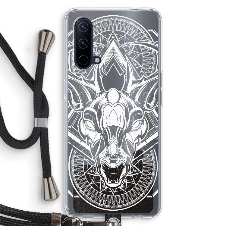 Oh Deer: OnePlus Nord CE 5G Transparant Hoesje met koord
