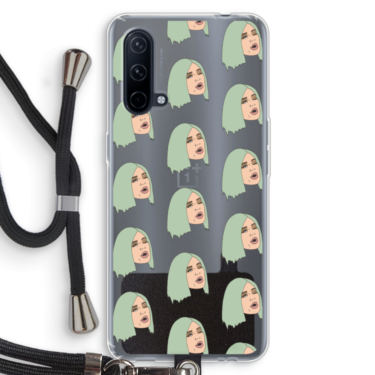 King Kylie: OnePlus Nord CE 5G Transparant Hoesje met koord