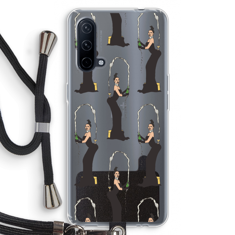 Pop Some Kim: OnePlus Nord CE 5G Transparant Hoesje met koord