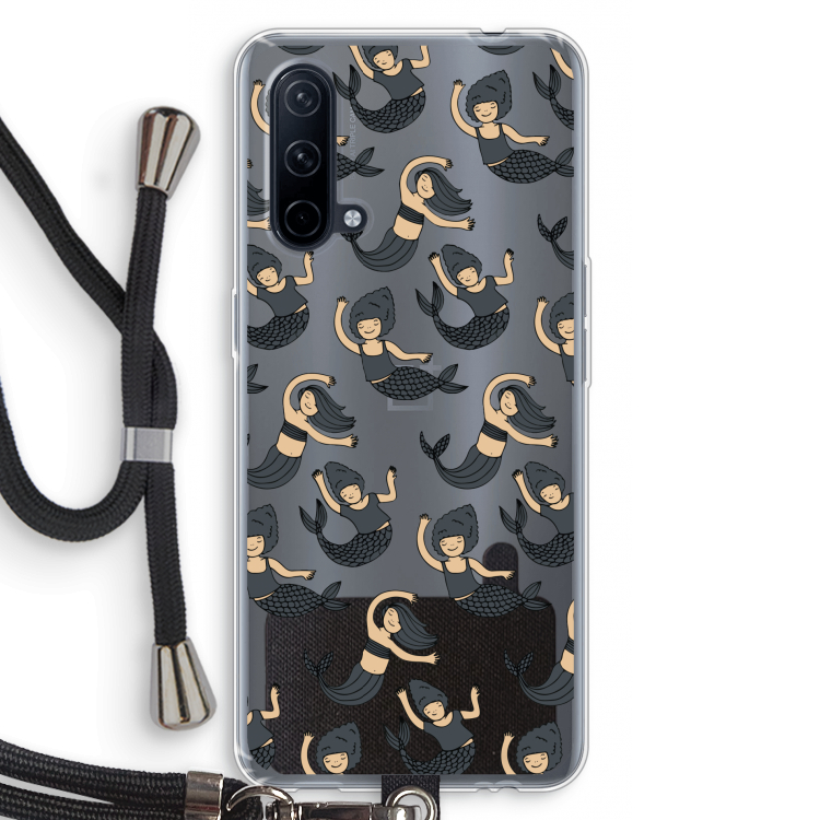 Zeemeermin: OnePlus Nord CE 5G Transparant Hoesje met koord