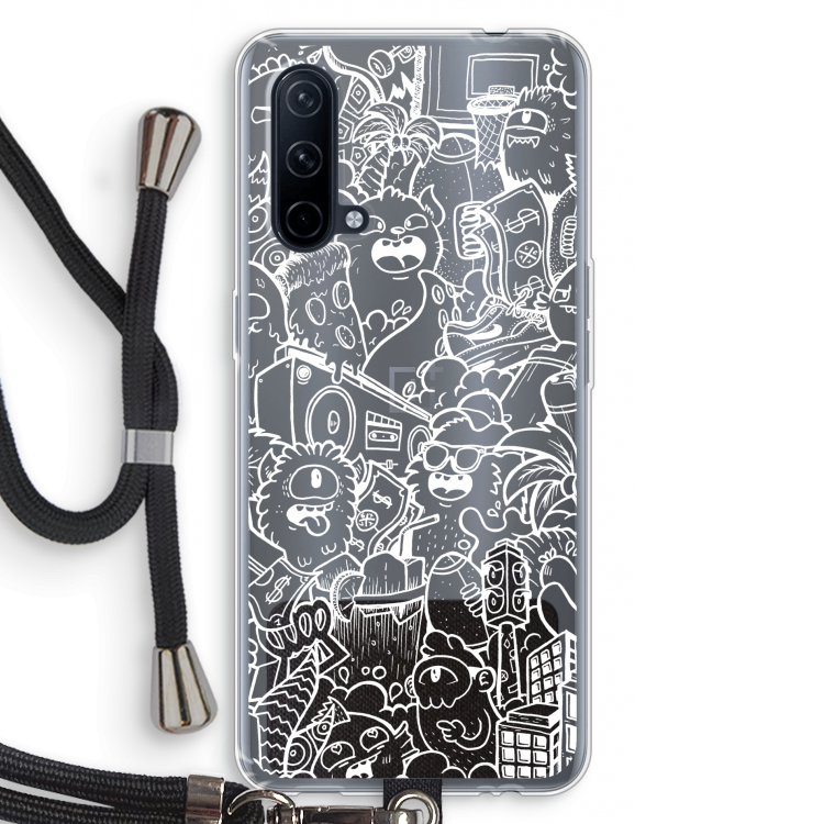 Vexx City #2: OnePlus Nord CE 5G Transparant Hoesje met koord