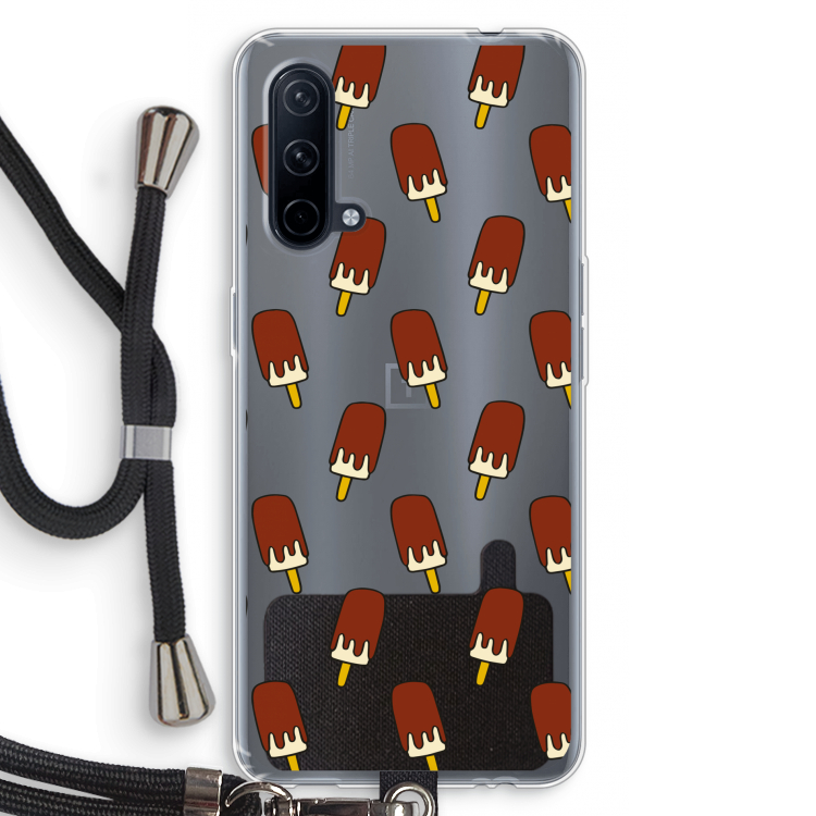 Yummy: OnePlus Nord CE 5G Transparant Hoesje met koord